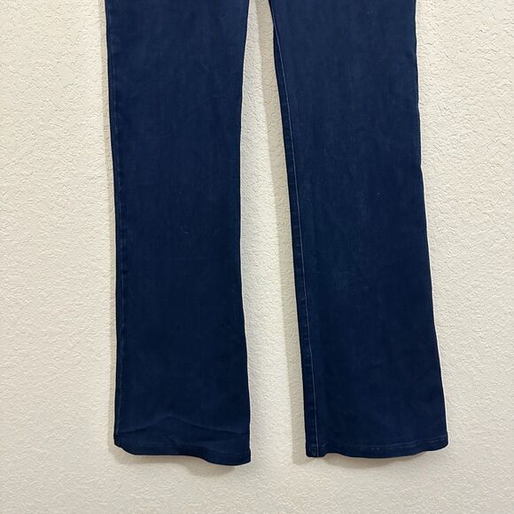 BETABRAND Yoga Denim Jeans Blue Mid Rise Boot Cut Flare Y2K Bratz - Picture 5 of 12
